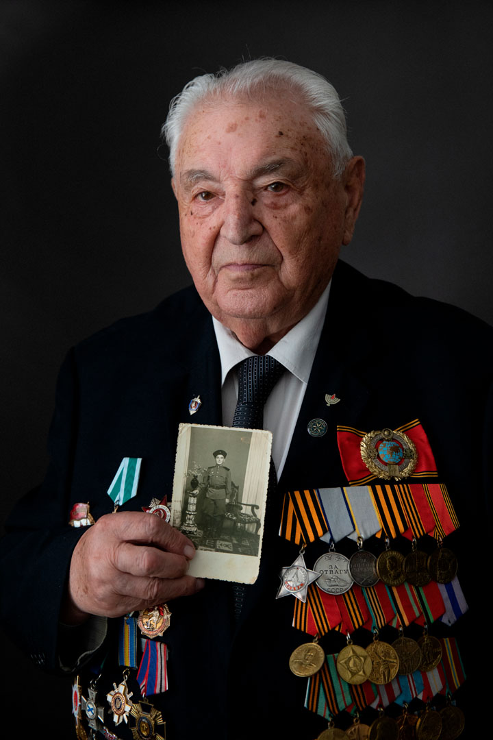 Ohad Wagenstein by Abraham Grinzaid - Red Army veteran and head of the Soviet war veterans in Israel.